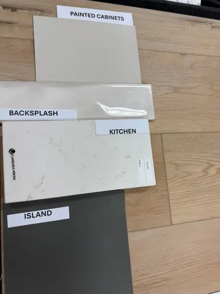 Sample of building materials used in homes in Trail Creek, Cleburne (Image 4).