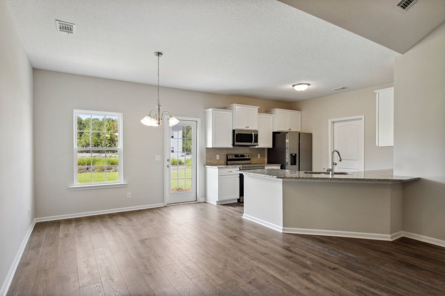 Representative furnished interior of a home built from the The Stafford by RTS Homes in Doctor's Creek, Ludowici (Image 14).