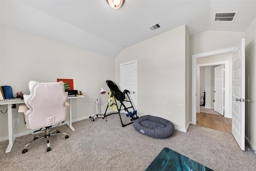 Furnished interior view inside a new home in Wall Street Village, Richmond (Image 6).