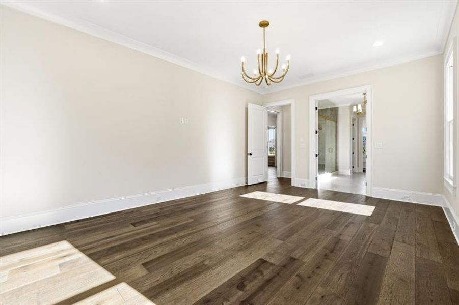Spacious, unfurnished interior of a new home in , Marietta (Image 36).