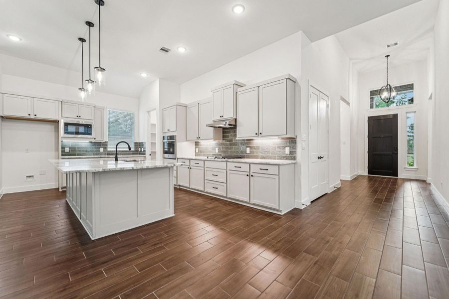 Furnished interior view inside a new home in Kresston, Montgomery (Image 10).