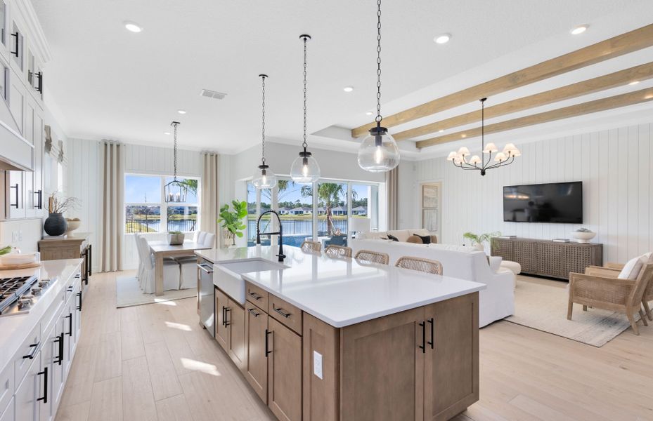 Representative furnished interior of a home built from the Stellar by Del Webb in Del Webb Sunbridge, St. Cloud (Image 18).