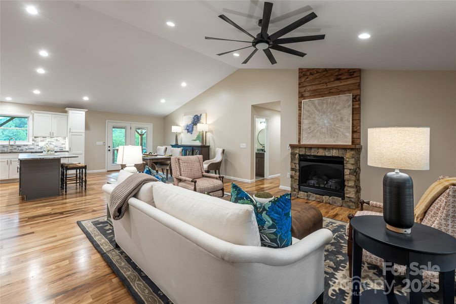 Furnished interior view inside a new home in , Mars Hill (Image 23).