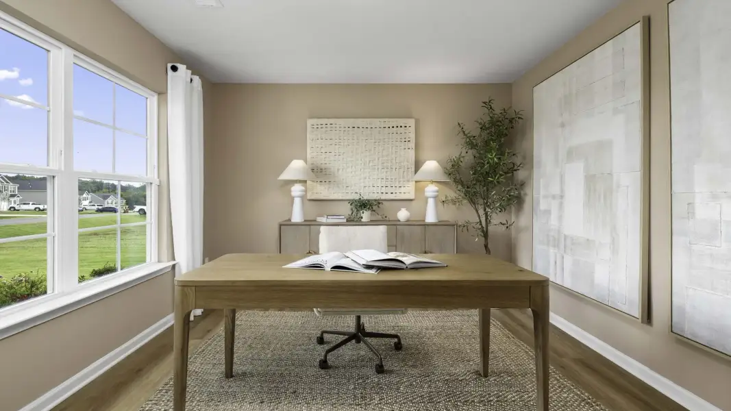 Furnished interior view inside a new home in Waverly Place, Linwood (Image 21).