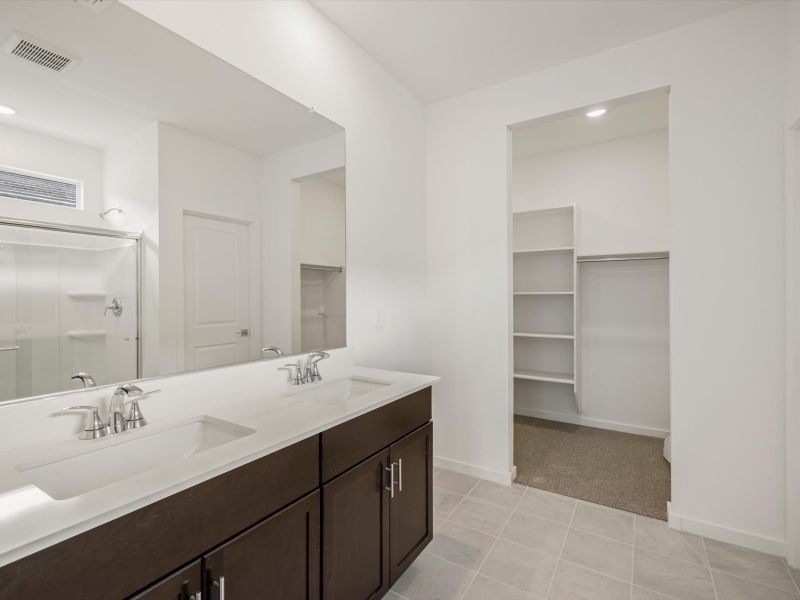 Furnished interior view inside a new home in Mountain View Estates Reserve Series, Buckeye (Image 4).