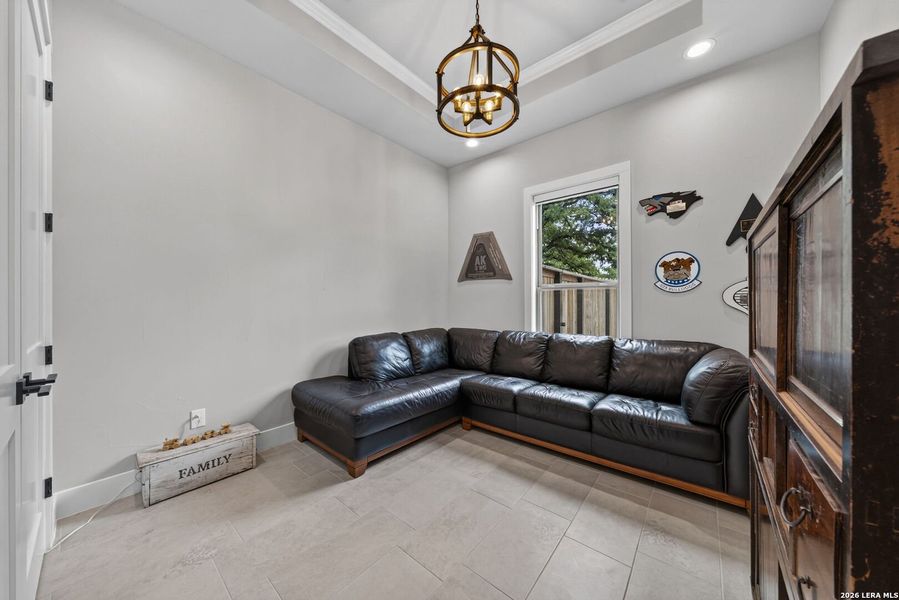 Furnished interior view inside a new home in , La Vernia (Image 26). Furnished interior view inside a new home in , La Vernia (Image 26).