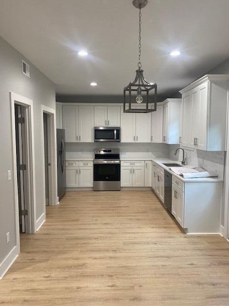 Furnished interior view inside a new home in , Walterboro (Image 5).