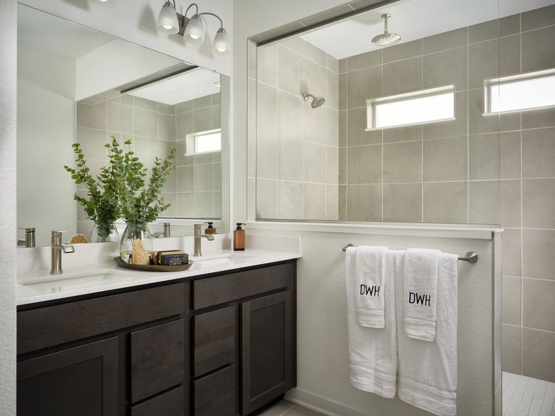 Furnished interior view inside a new home in Kinston Mainstreet Townhomes, Loveland (Image 5). Furnished interior view inside a new home in Kinston Mainstreet Townhomes, Loveland (Image 5).