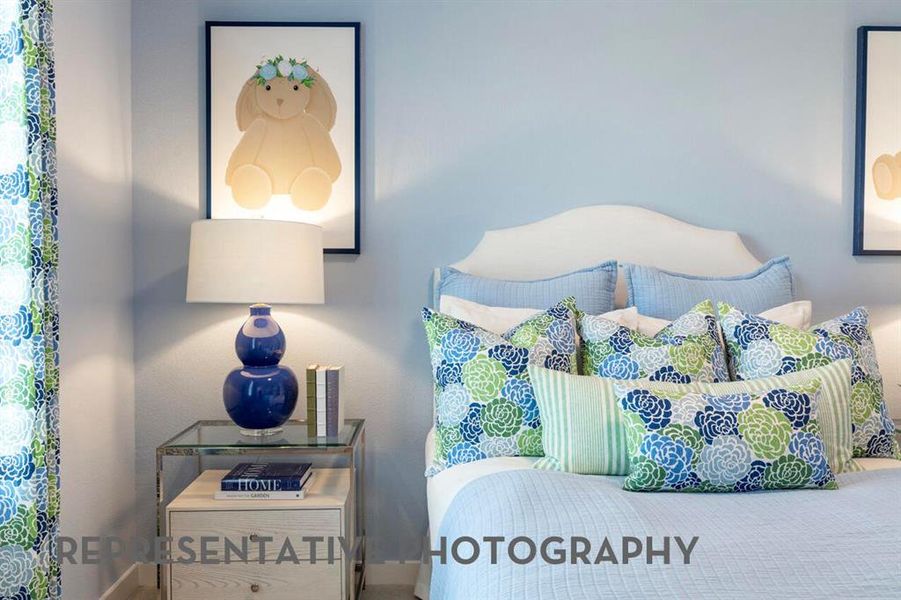Furnished interior view inside a new home in Goodland, Midlothian (Image 13).