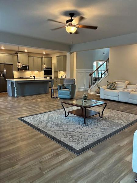 Furnished interior view inside a new home in , Locust Grove (Image 14).