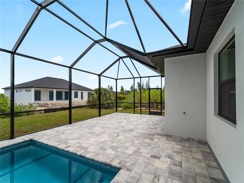 Exterior details and patio area of a home in , Port Charlotte (Image 45). Exterior details and patio area of a home in , Port Charlotte (Image 45).