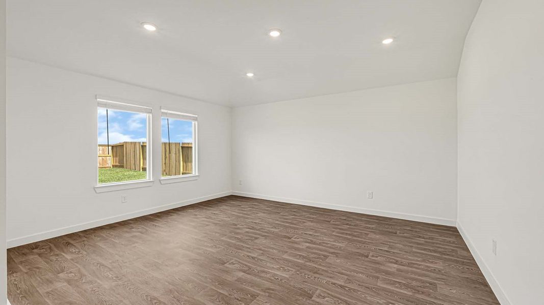 Representative unfurnished interior of a home built from the Denton by D.R. Horton in Holly Ridge, Rosenberg (Image 16).