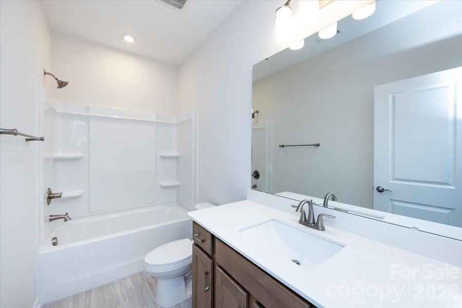 Secondary bathroom