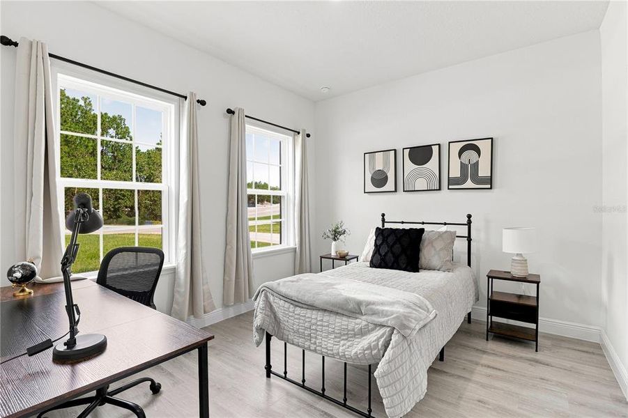 Furnished interior view inside a new home in , Ocala (Image 30).