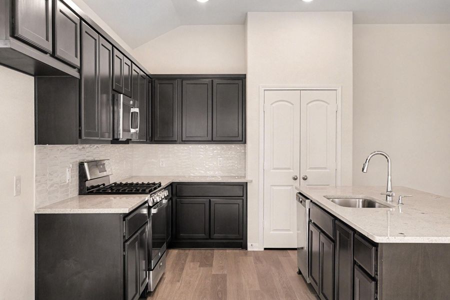 Furnished interior view inside a new home in Clear View Estates, Willis (Image 10).