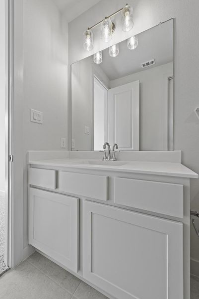 Furnished interior view inside a new home in Bridgeland, Cypress (Image 5).