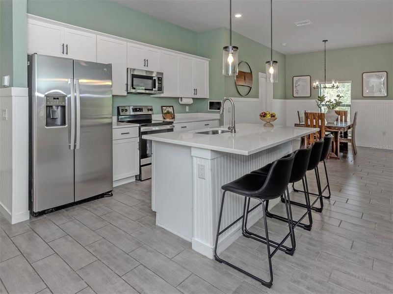 Furnished interior view inside a new home in , Port Charlotte (Image 15). Furnished interior view inside a new home in , Port Charlotte (Image 15).