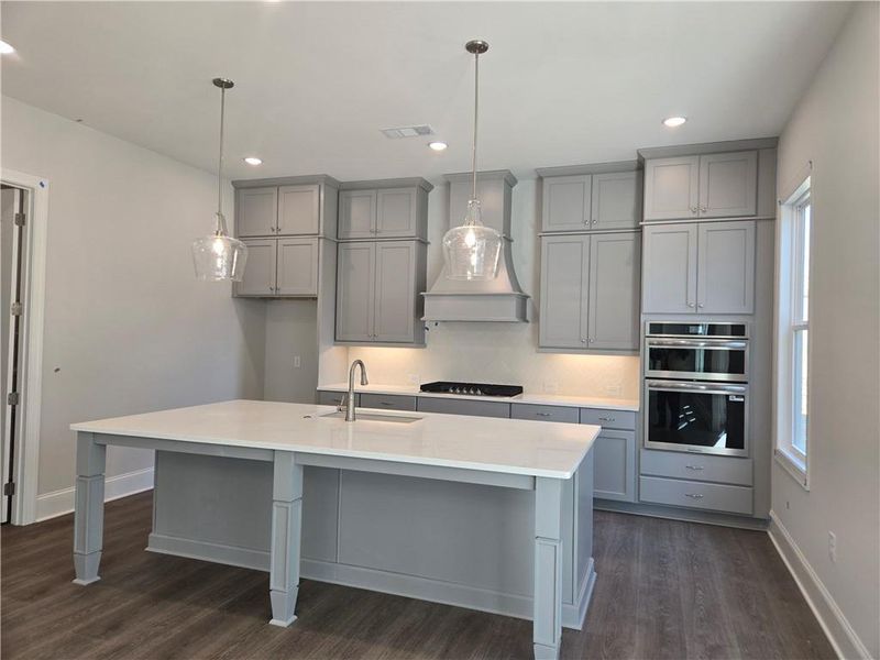 Furnished interior view inside a new home in Ashbury Commons, Powder Springs (Image 12).
