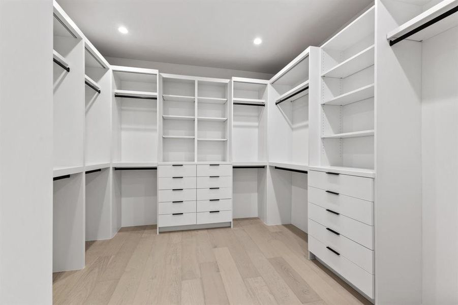 Primary custom closet
