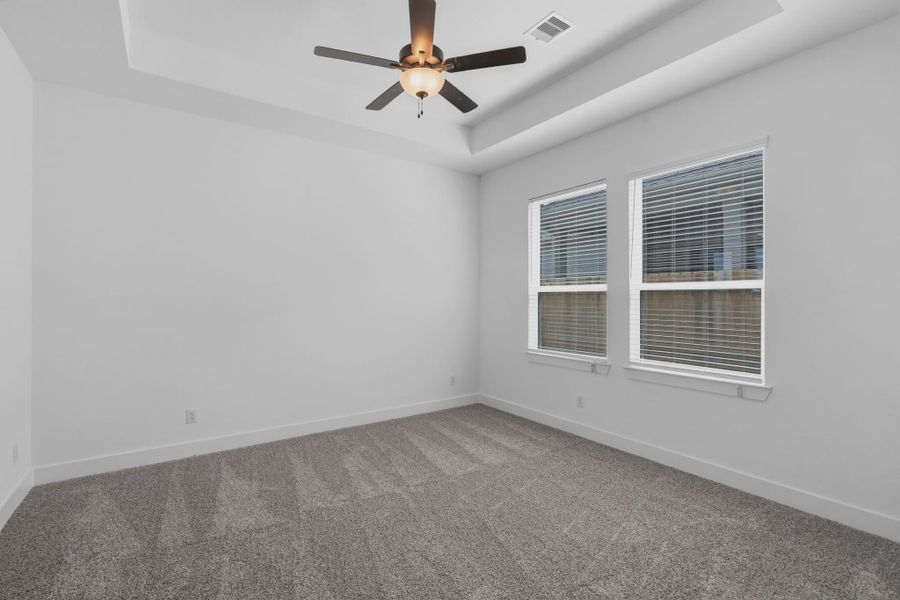 Representative unfurnished interior of a home built from the Sorenstam by Chesmar Homes in Riceland Alley Loads, Mont Belvieu (Image 61).
