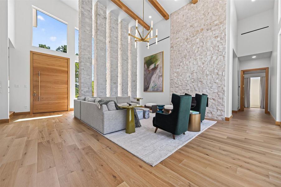 Furnished interior view inside a new home in , Montgomery (Image 18).
