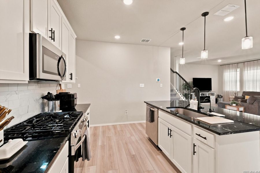 Furnished interior view inside a new home in Horizon Pointe, Converse (Image 30).