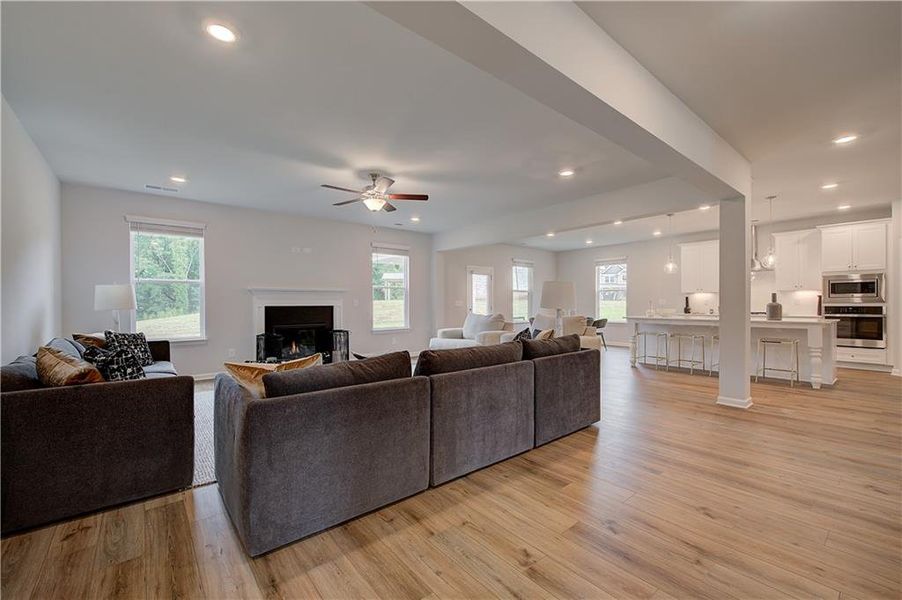 Furnished interior view inside a new home in Westwind Estates, Hampton (Image 29). Furnished interior view inside a new home in Westwind Estates, Hampton (Image 29).