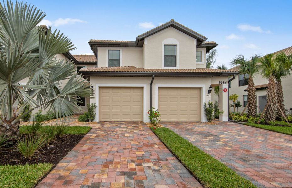 First floor carriage home