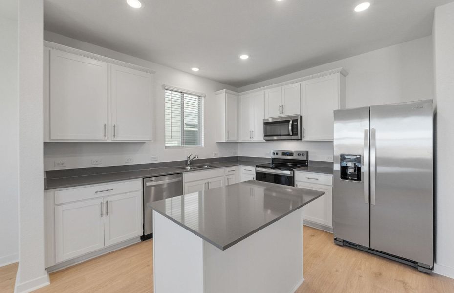 Furnished interior view inside a new home in Sonterra, Jarrell (Image 10).