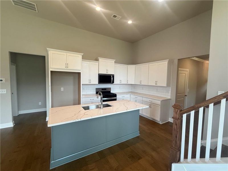 Furnished interior view inside a new home in , Canton (Image 4).