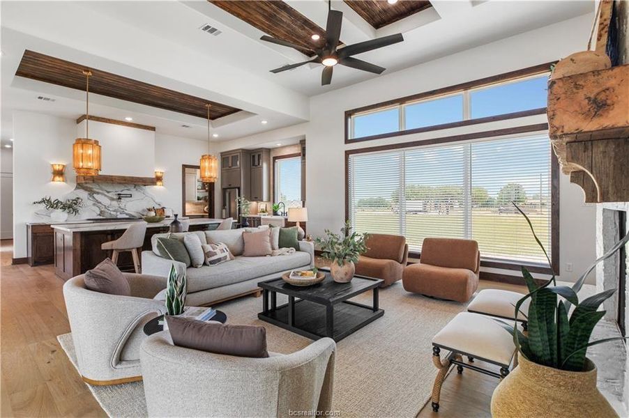 Furnished interior view inside a new home in , Bryan (Image 12).