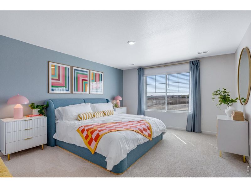 Furnished interior view inside a new home in Prairie Song, Windsor (Image 12).