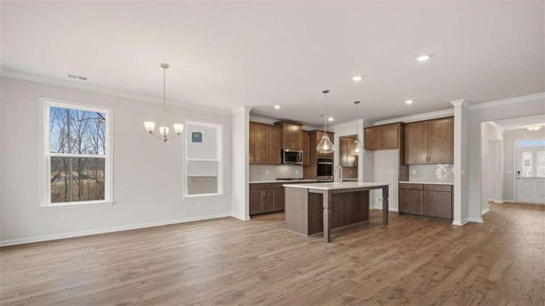Furnished interior view inside a new home in The Gates at Pates Creek, Hampton (Image 5).