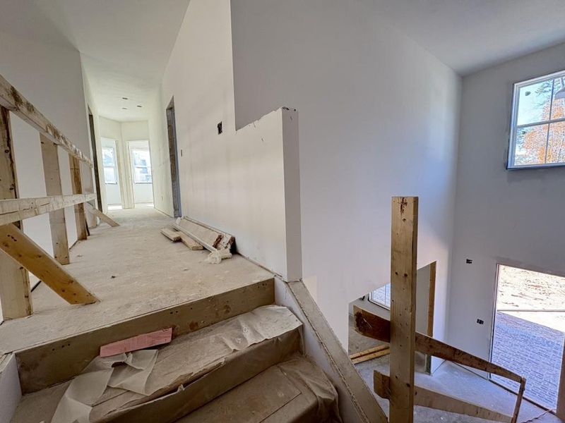 In-progress construction of a new home in Arden on Lanier, Cumming, GA (Image 38).