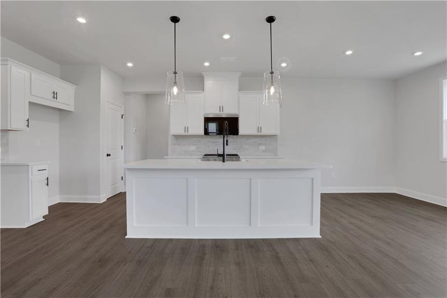 Furnished interior view inside a new home in Easton Walk, Lawrenceville (Image 12).