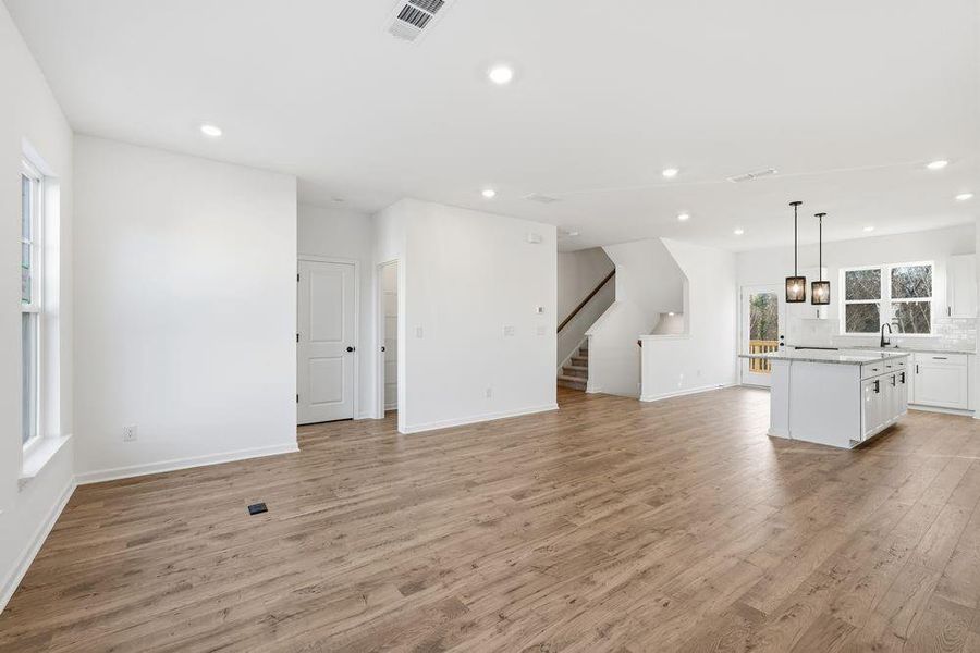 Spacious, unfurnished interior of a new home in Somerset at Veterans Memorial, Mableton (Image 39). Spacious, unfurnished interior of a new home in Somerset at Veterans Memorial, Mableton (Image 39).