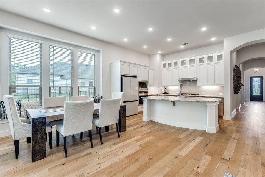 Furnished interior view inside a new home in Mantua Point, Van Alstyne (Image 12).