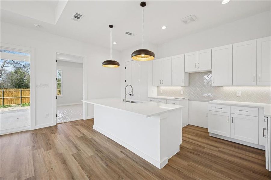 Furnished interior view inside a new home in , Fort Worth (Image 12).