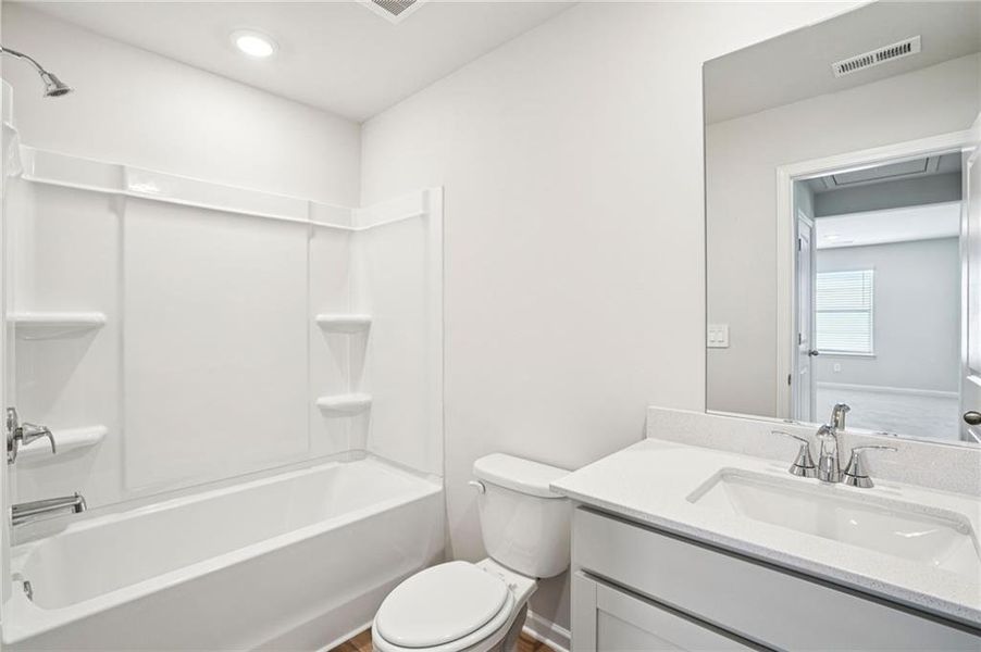 Furnished interior view inside a new home in Hawthorne Station, College Park (Image 8).