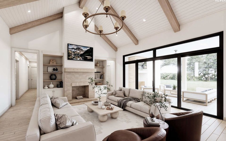 Representative furnished interior of a home built from the 3877 by Zeal Home Builders in Horizon Meadow Estates, Paradise (Image 5). Representative furnished interior of a home built from the 3877 by Zeal Home Builders in Horizon Meadow Estates, Paradise (Image 5).