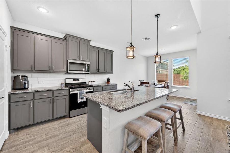 Furnished interior view inside a new home in , Fort Worth (Image 16).