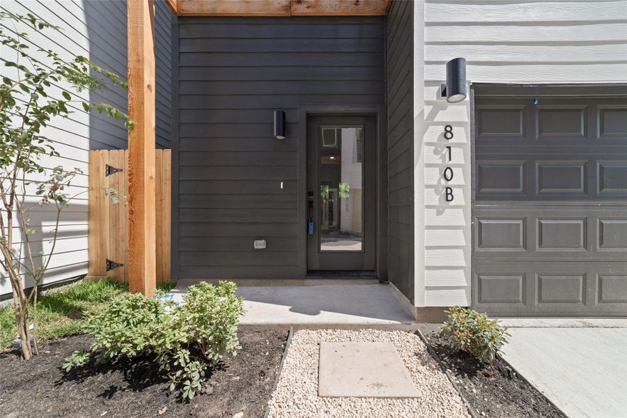 Exterior details and patio area of a home in , Houston (Image 26). Exterior details and patio area of a home in , Houston (Image 26).
