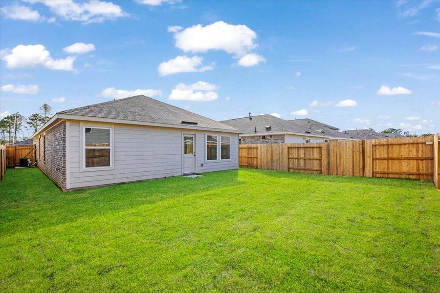 Exterior details and patio area of a home in Synova: Cottage Collection, Crosby (Image 2). Exterior details and patio area of a home in Synova: Cottage Collection, Crosby (Image 2).