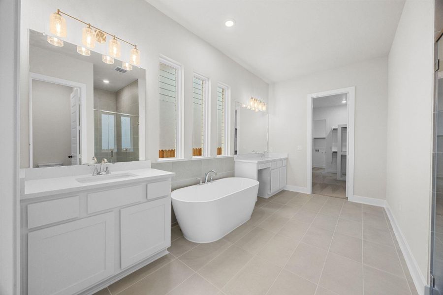 Furnished interior view inside a new home in Santa Rita Ranch, Santa Rita Ranch (Image 8).