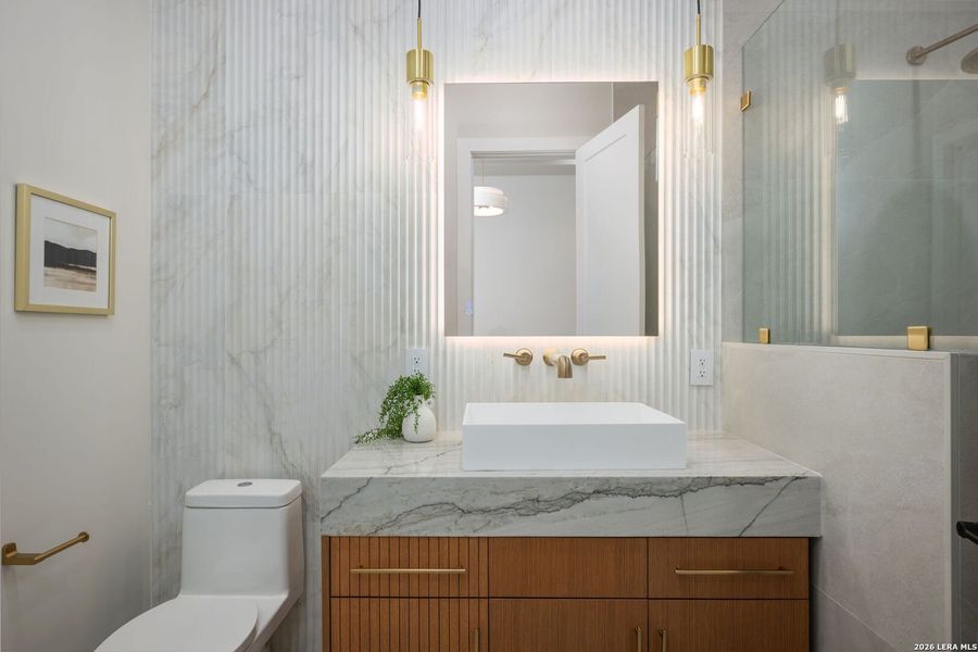 Furnished interior view inside a new home in , San Antonio (Image 16).