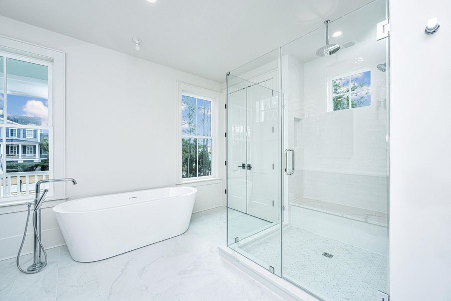 Furnished interior view inside a new home in , Mount Pleasant (Image 15).