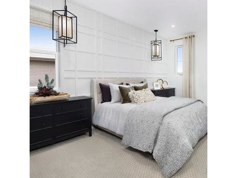 Furnished interior view inside a new home in , Timnath (Image 5).