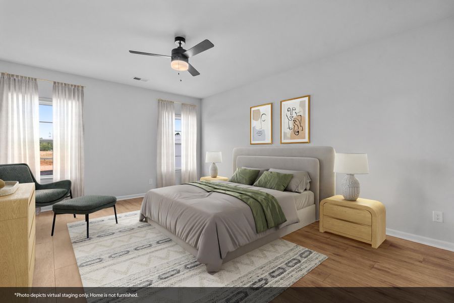 Furnished interior view inside a new home in Fieldstone, Lexington (Image 10).