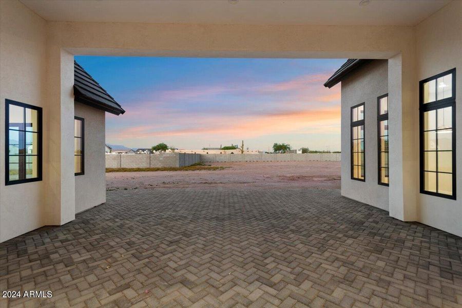 Extended Covered Patio