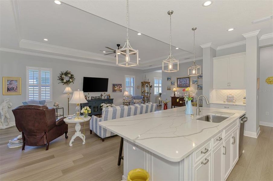 Furnished interior view inside a new home in , Venice (Image 6).